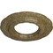 Ekena Millwork Lisbon Ceiling Medallion (Fits Canopies up to 7"), 15 3/8"OD x 7"ID x 1"P, Mississippi Mud Crackle CM15LIMMC - alternate 3